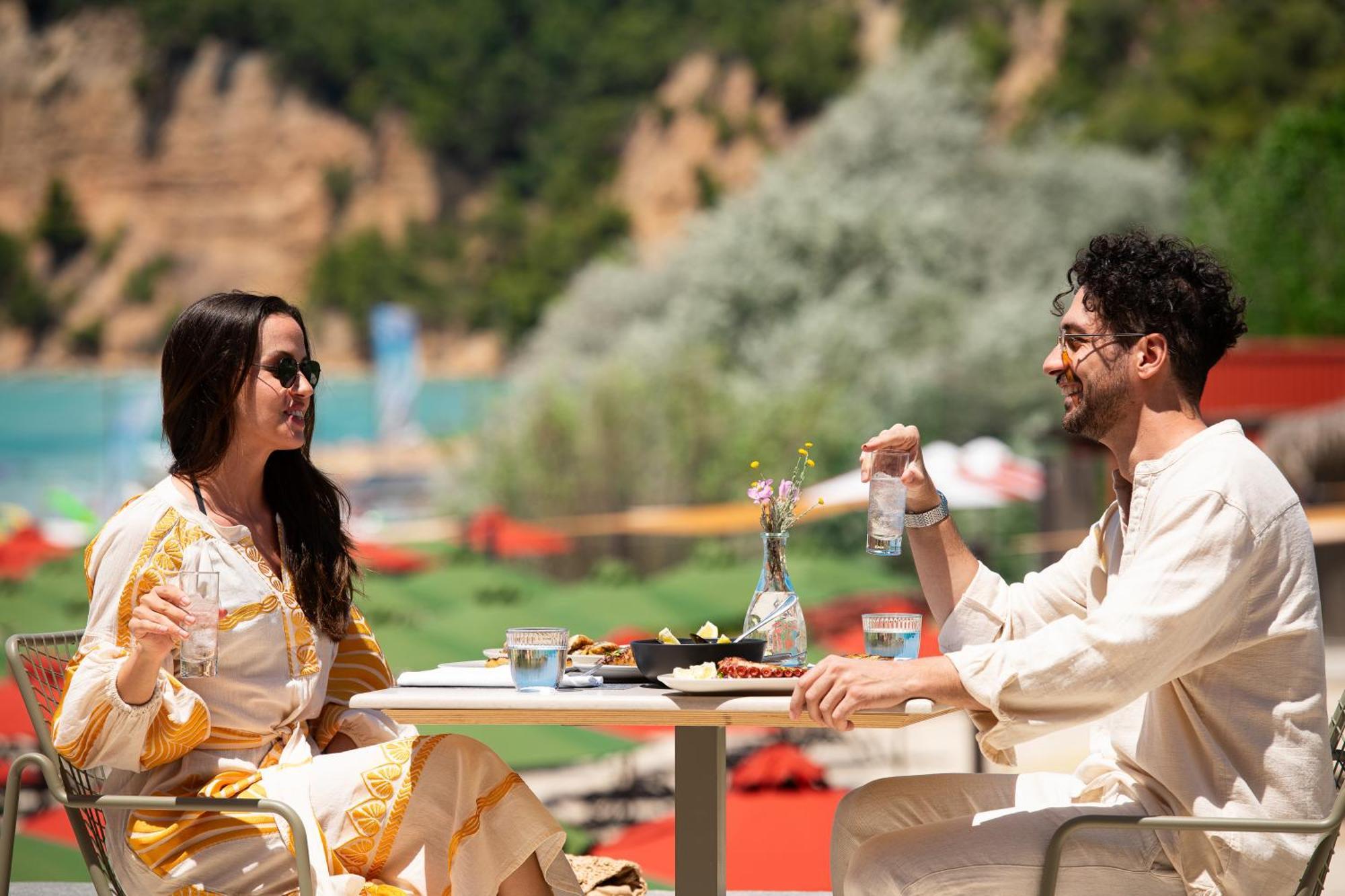 Simantro Resort Sani  Exterior foto A scene from the film